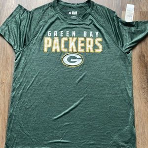 NFL team apparel Green Bay Packers team shirt size large